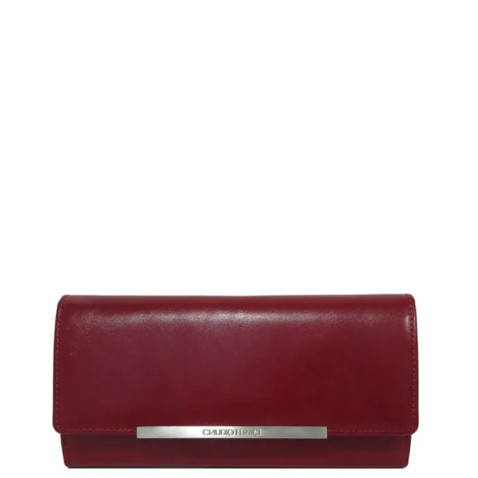 Claudio Ferrici Classico Purse red