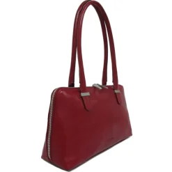 Claudio Ferrici Classico Shoulder bag red