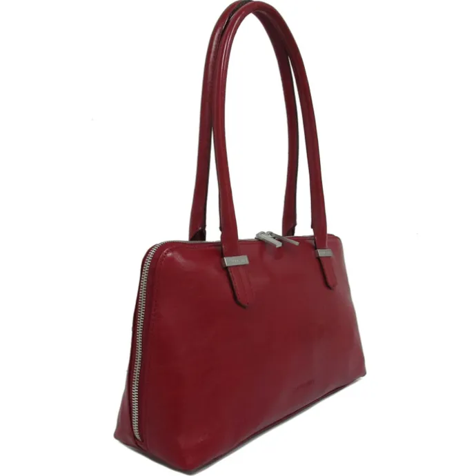 Claudio Ferrici Classico Shoulder bag red