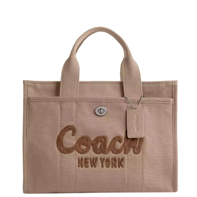 Coach Cargo Tote dark natural