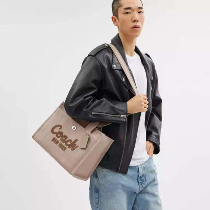 Coach Cargo Tote dark natural