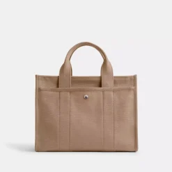 Coach Cargo Tote dark natural