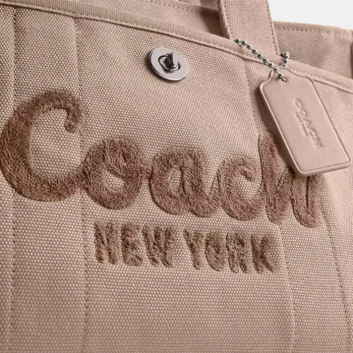 Coach Cargo Tote dark natural