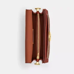 Coach Tabby 20 Signature Leather Shoulderbag tan rust