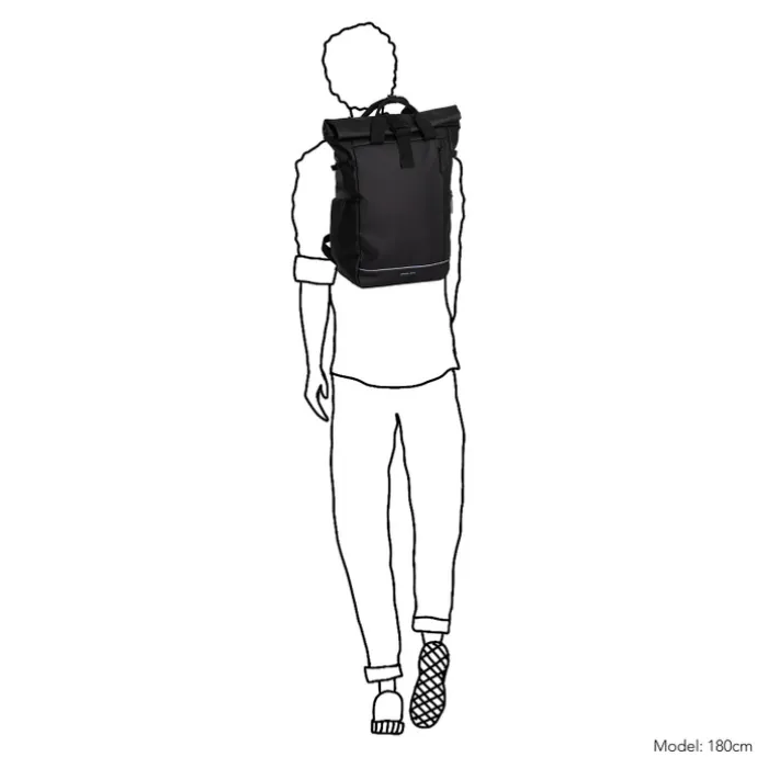 Daniel Ray Central Waterproof Laptop Backpack XL black