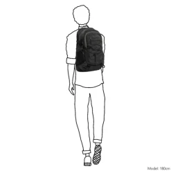 Daniel Ray Chicago Hiking Backpack grey