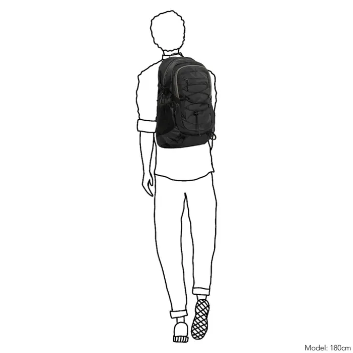 Daniel Ray Chicago Hiking Backpack grey