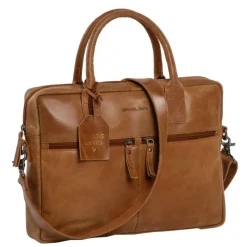 Daniel Ray Gouldburn Laptopbag cognac