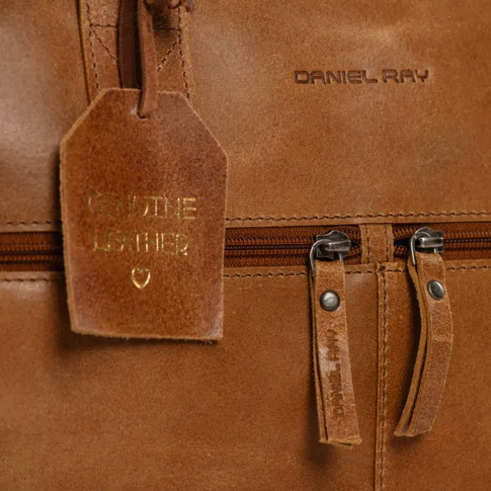 Daniel Ray Gouldburn Laptopbag cognac