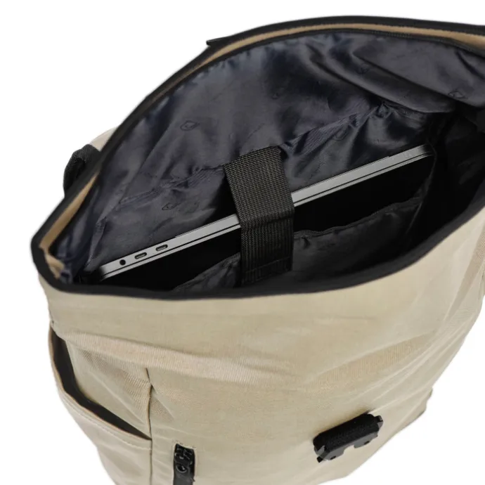 Daniel Ray Griffith Rolltop Backpack L beige