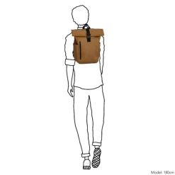 Daniel Ray Griffith Rolltop Backpack L khaki