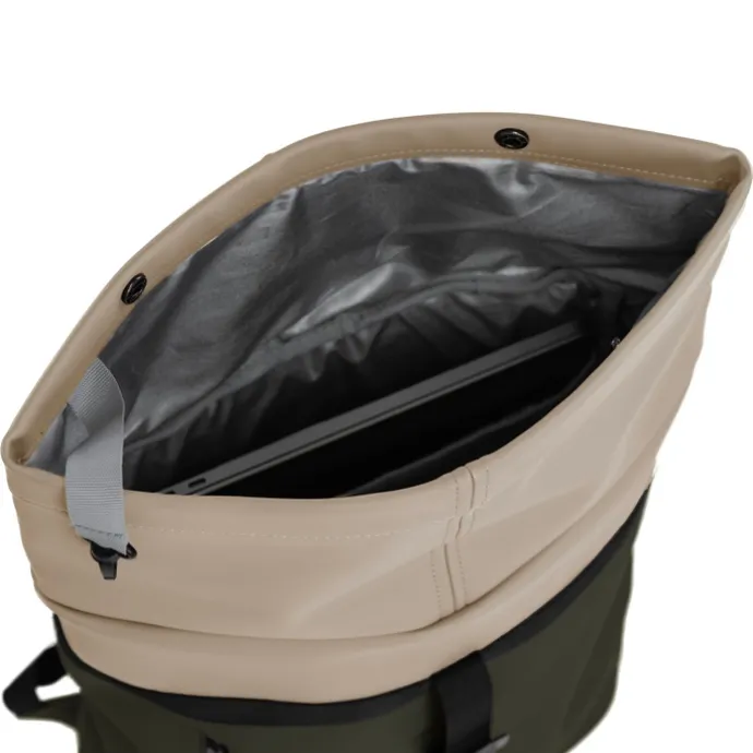 Daniel Ray Hampton Waterproof Rolltop Backpack 15" mossgreen