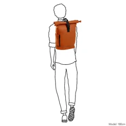 Daniel Ray Highlands Waterafstotende Laptop Backpack 15.6'' M orange