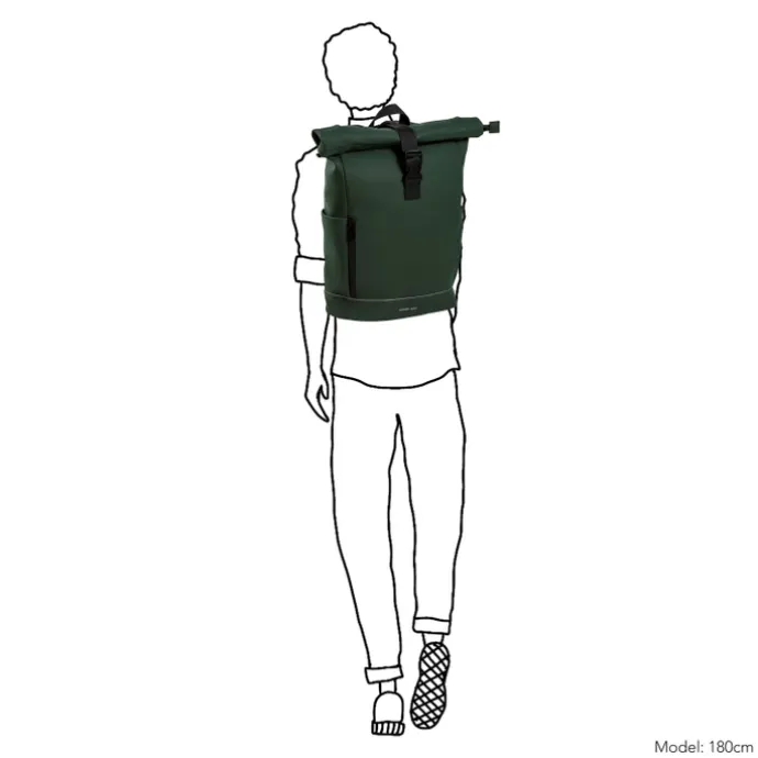 Daniel Ray Highlands Waterafstotende Laptop Backpack 15.6'' M dark green