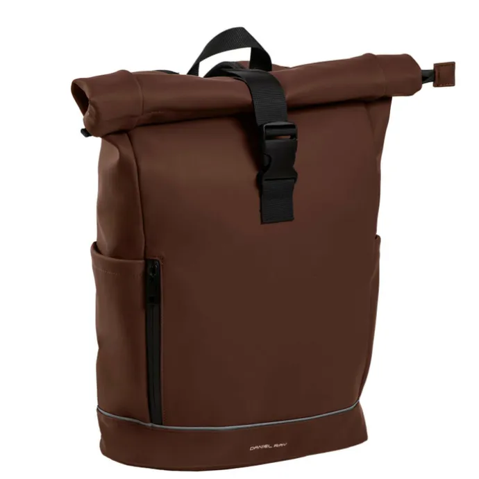 Daniel Ray Highlands Waterproof Rolltop Backpack M 15" dark brown