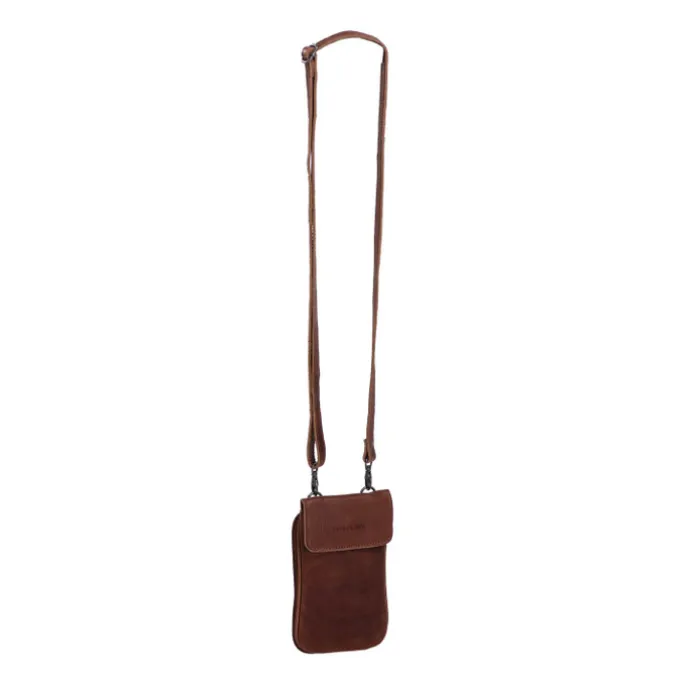 Daniel Ray Lakeland Phonebag cognac