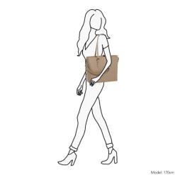 Daniel Ray Lithgow Laptop Shopper beige