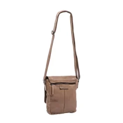 Daniel Ray Norwalk Crossbody taupe