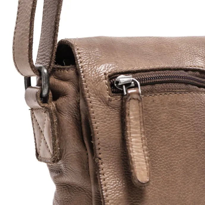 Daniel Ray Norwalk Crossbody taupe