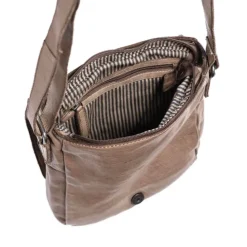 Daniel Ray Norwalk Crossbody taupe