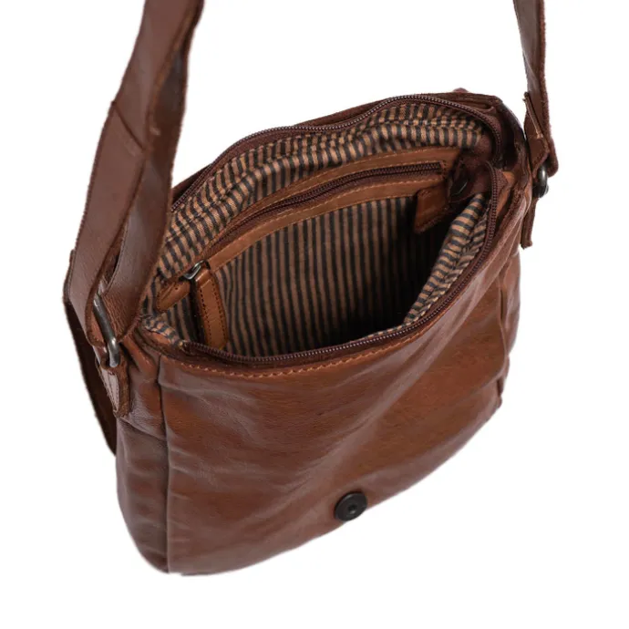 Daniel Ray Norwalk Crossbody cognac