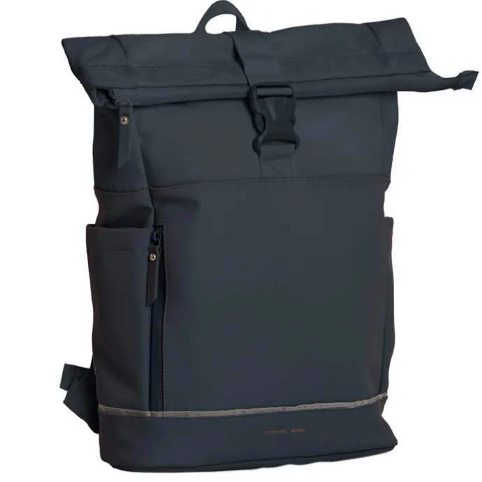 Daniel Ray Pittsburgh Rolltop Backpack Coated 15.6" marine