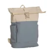 Daniel Ray Pittsburgh Water-Repellent Backpack soft blue/beige