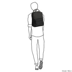 Daniel Ray Providenc Water-Repellent Backpack black