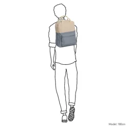 Daniel Ray Providenc Water-Repellent Backpack soft blue/beige