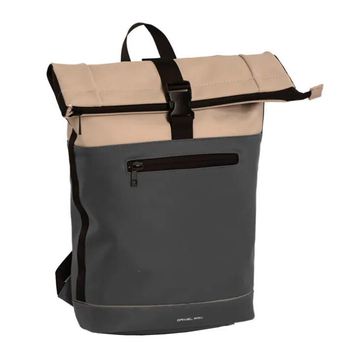 Daniel Ray Rockhampton Rolltop Backpack L dark grey-khaki