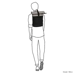 Daniel Ray Rockhampton Rolltop Backpack L black-light grey