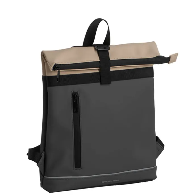 Daniel Ray Seattle Waterproof Rolltop Backpack dark grey