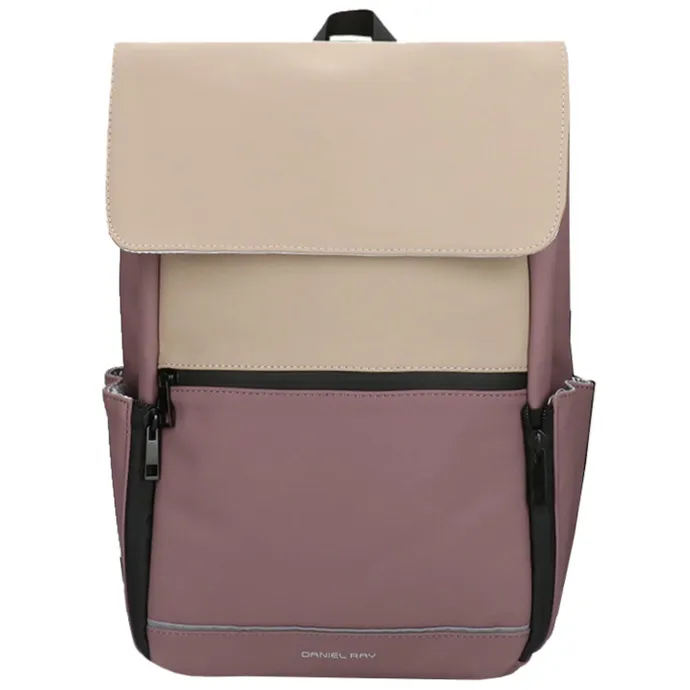 Daniel Ray Tacoma Water-Repellent Backpack old purple/khaki