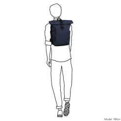 Daniel Ray Wangaratta Rolltop Backpack XL navy