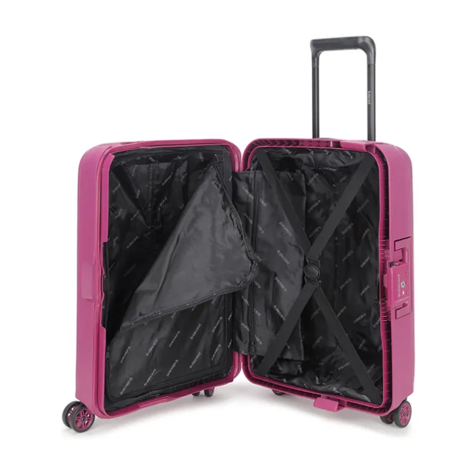 Decent Axiss-Fix 4 Wiel Cabin Trolley 55 lavendel