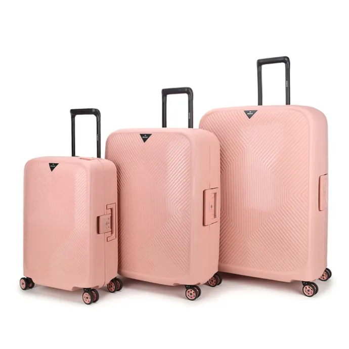 Decent Axiss-Fix 4 Wiel Cabin Trolley 55 licht roze