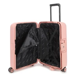 Decent Axiss-Fix 4 Wiel Cabin Trolley 55 licht roze
