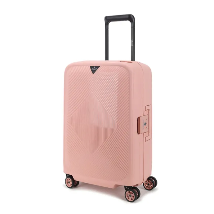 Decent Axiss-Fix 4 Wiel Cabin Trolley 55 licht roze