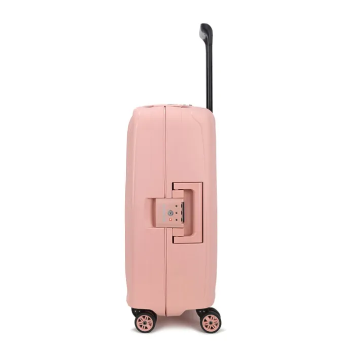 Decent Axiss-Fix 4 Wiel Cabin Trolley 55 licht roze