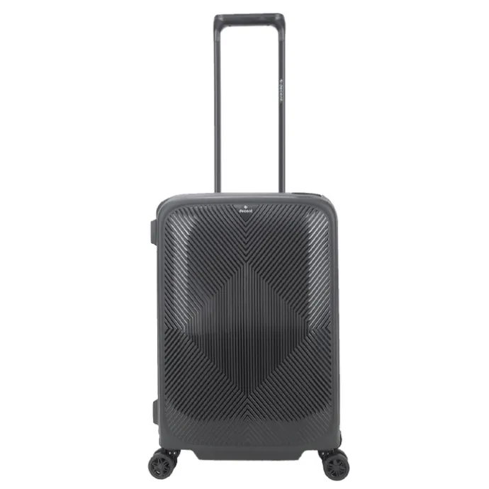 Decent Axiss-Fix 4 Wiel Cabin Trolley 55 zwart