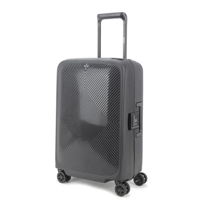 Decent Axiss-Fix 4 Wiel Cabin Trolley 55 zwart
