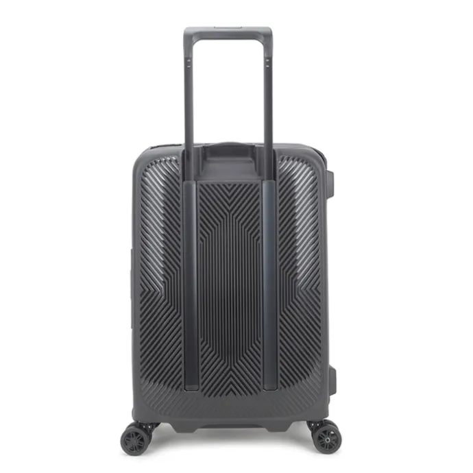 Decent Axiss-Fix 4 Wiel Cabin Trolley 55 zwart