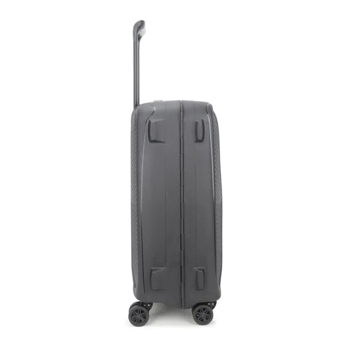 Decent Axiss-Fix 4 Wiel Cabin Trolley 55 zwart