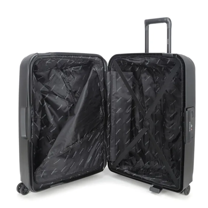 Decent Axiss-Fix 4 Wiel Trolley 68 zwart