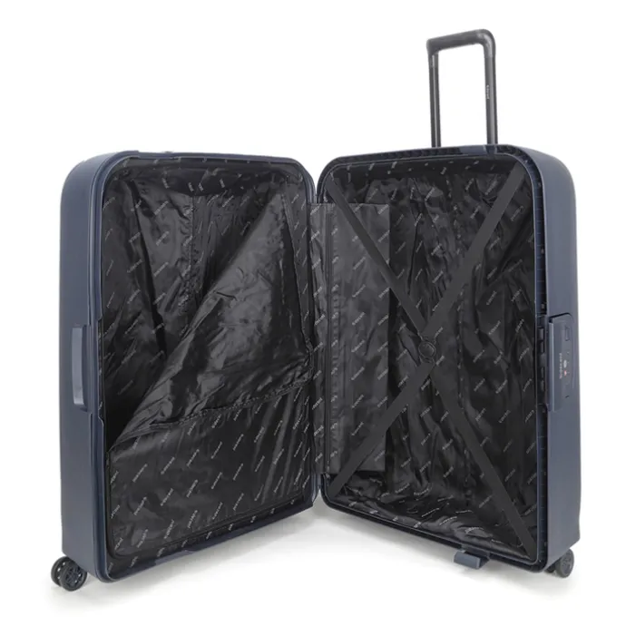 Decent Axiss-Fix 4 Wiel Trolley 78 donkerblauw