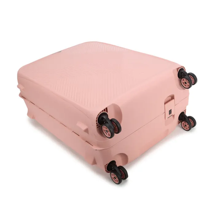 Decent Axiss-Fix 4 Wiel Trolley 78 licht roze