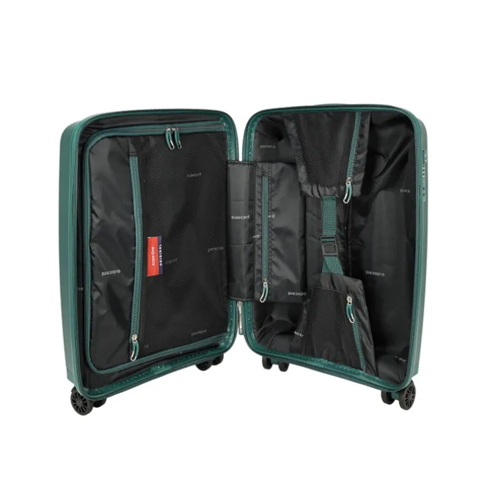 Decent Cross-One Cabin Trolley 55/35 dark green