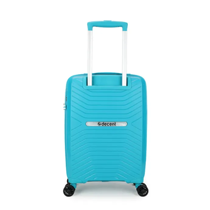 Decent Cross-One Cabin Trolley 55/35 light blue
