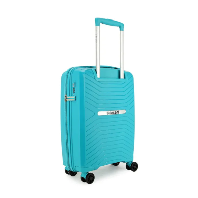 Decent Cross-One Cabin Trolley 55/35 light blue