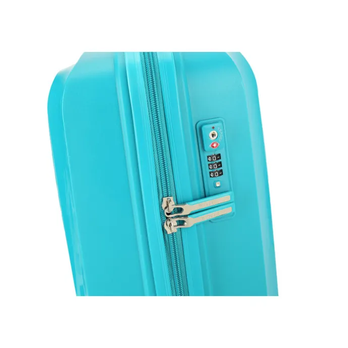 Decent Cross-One Cabin Trolley 55/35 light blue